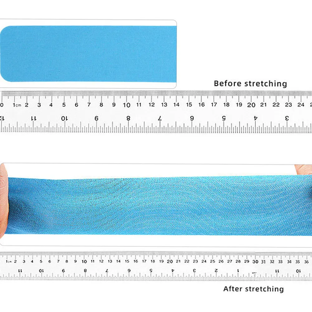 5Pcs Knee Support Tape Waterproof Elastic Athletic Tapefor Knee Pain Relief Stability Breathable Muscle Support Knee Pad Patch