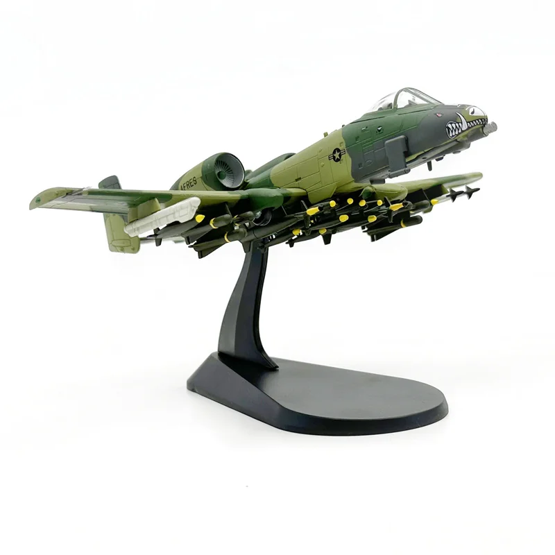 

1:100 Scale Air Force A-10 Warplane Alloy & Plastic Simulation Model Gift Collection Decorative Toy Diecast Display