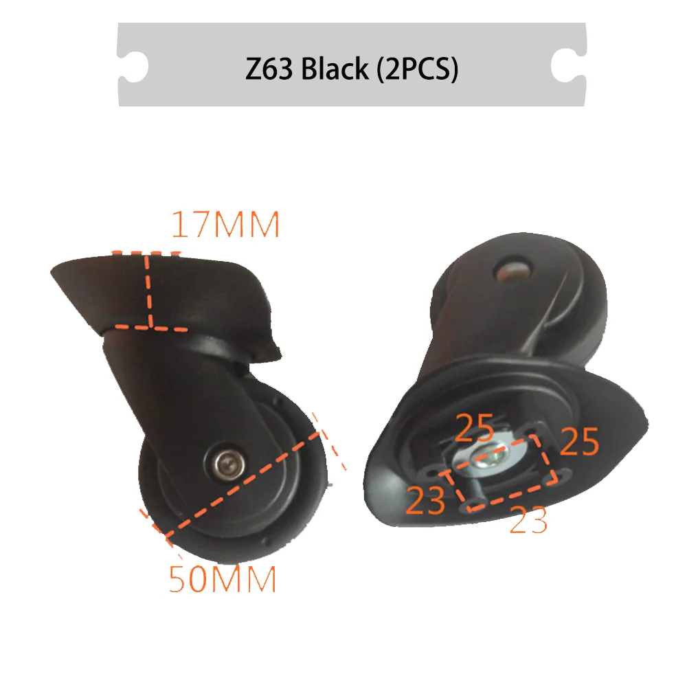 Suitable For American Tourister Z63 Trolley Case Luggage accessories Smooth and durable replaceable wheel universal wheel