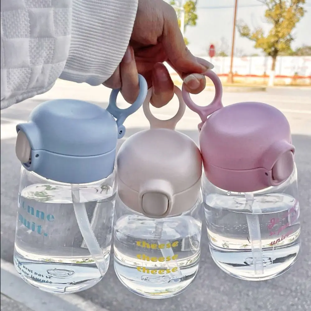 Plastic Kids Sippy Cup 400ml with Straw