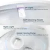 Intelligent Elongated Bidet Toilet Hands Free Open Close Instant Heated Water Dryer & Seat  Quick Drying 5
