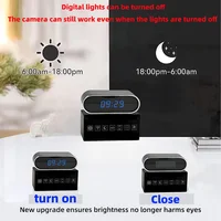 Новая обновленная версия, мини-камера 4K FHD, повышенная четкость, инфракрасное ночное видение, обнаружение мобильных устройств, удаленный просмотр с Wi-Fi. — изображение 2