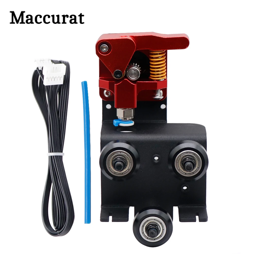 Dual Gear Direct Drive Extrusora Suporte Plate Kit Filamento Flexível de Impressão Fácil Atualização Cr10s Pro Ender3 Ender3 Pro Cr10 10s