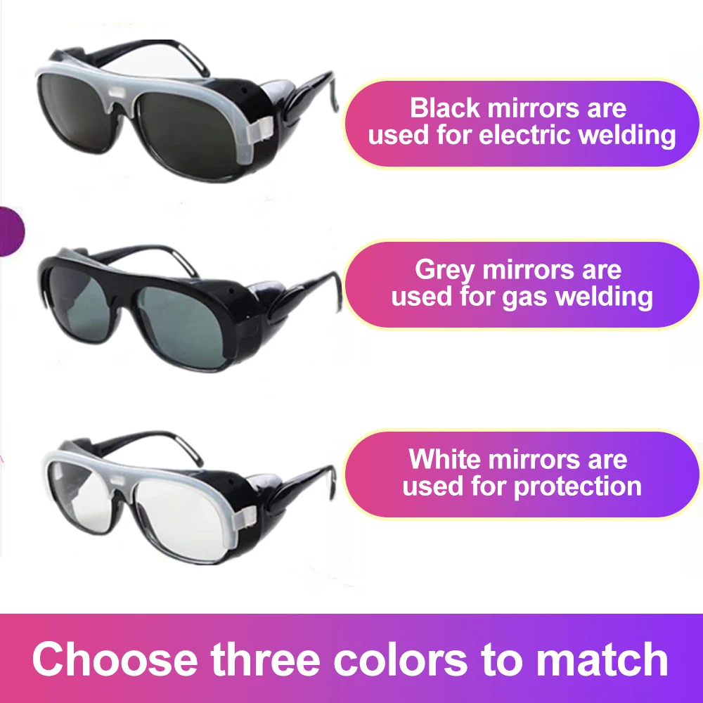Welding Glasses Anti-glare Argon Arc Protective Welding Goggles Protective Glasses Safety Working Eyes Protector