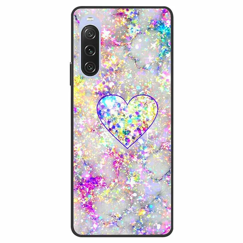 Shockproof Soft Silicone Back Cover - Cute Cat Design