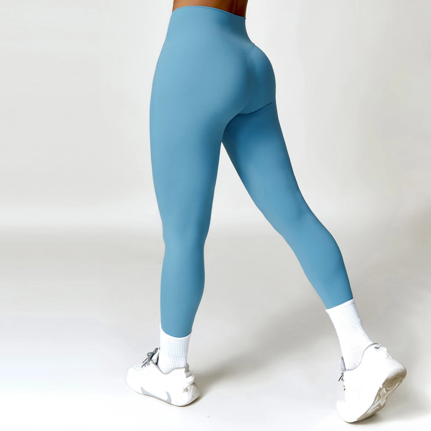 

Seamless Sport Pants Yoga High Waist Pants Leggings Sport See Through Yoga Gym Running Quick Dry Pants Scrunch Butt Leggings