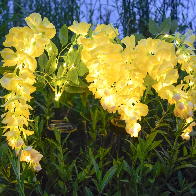 Solar Wisteria Garden Lamp 5