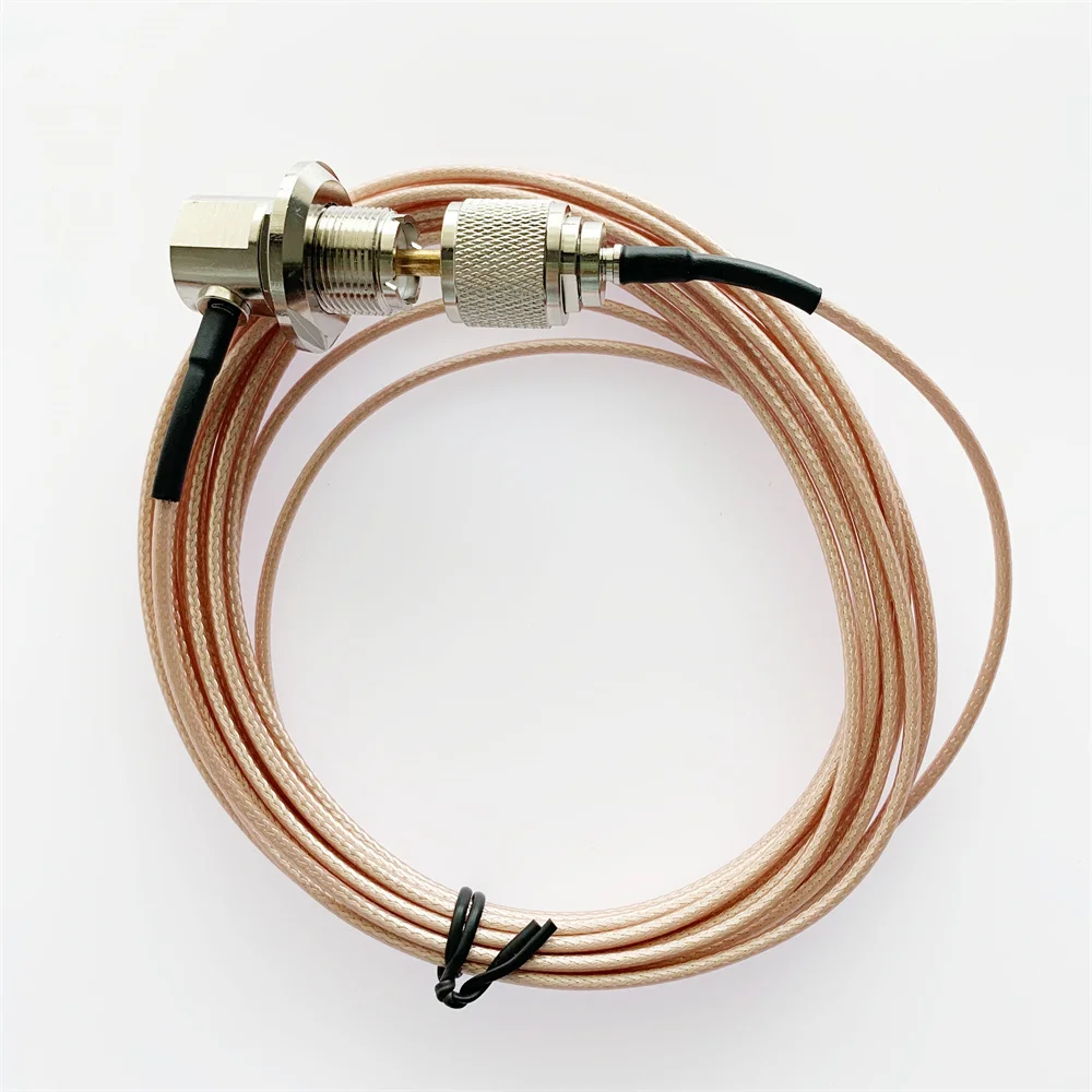 

UHF Male SL16 Right Angle to Long UHF PL259 Male/Female Head RG316 Extended Vehicle Connection Line for Car Mobile Radio Cable