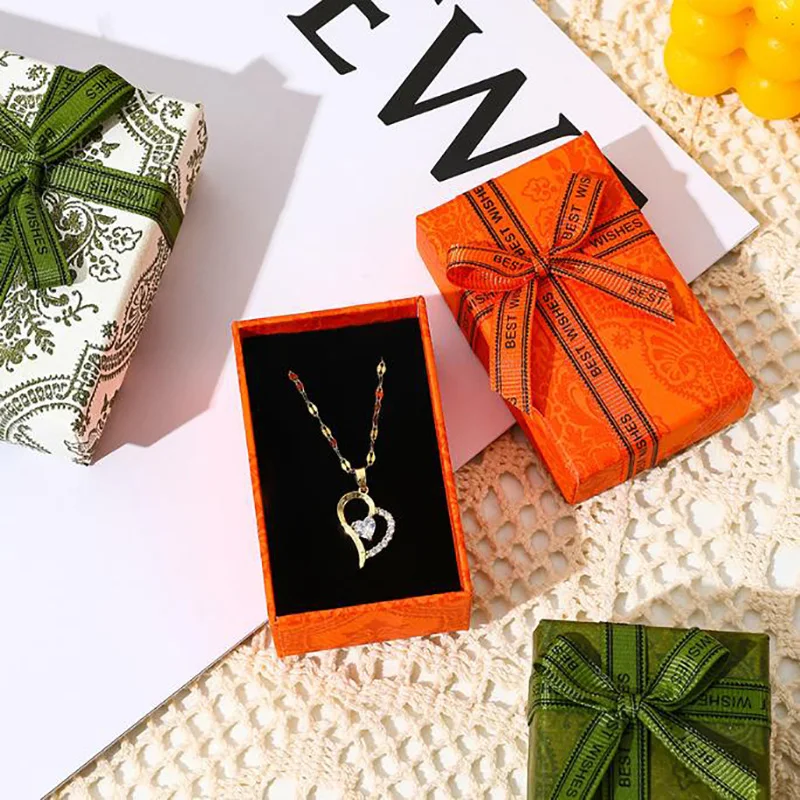 Exquisite Jewelry Organizer Box Engagement Ring For Earrings Necklace Pendant Bracelet Carrying Case Gift Storage Pack 30Pcs/Lot