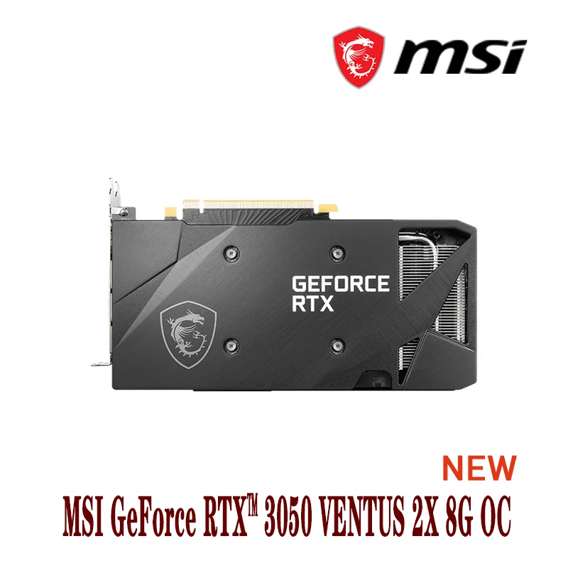 MSI GeForce RTX™ 3050 VENTUS 2X 8G OC Support AMD Intel Desktop CPU LHR NEW