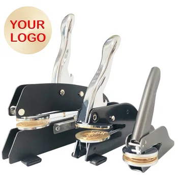 Design Your Own LOGO Embossing Seal Customization Book Large Size Desktop Stamp Embosser Custom for Company Personalized Wedding 1