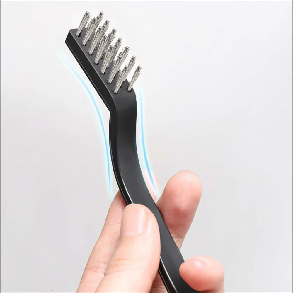 Mini Metal Brush Wire Toothbrush Cleaning Tools 1~10PCS cleaning brush,wire brush,stainless steel wire brush,wire brush set,cleaning brush set,wire cleaning brush,mini brush set