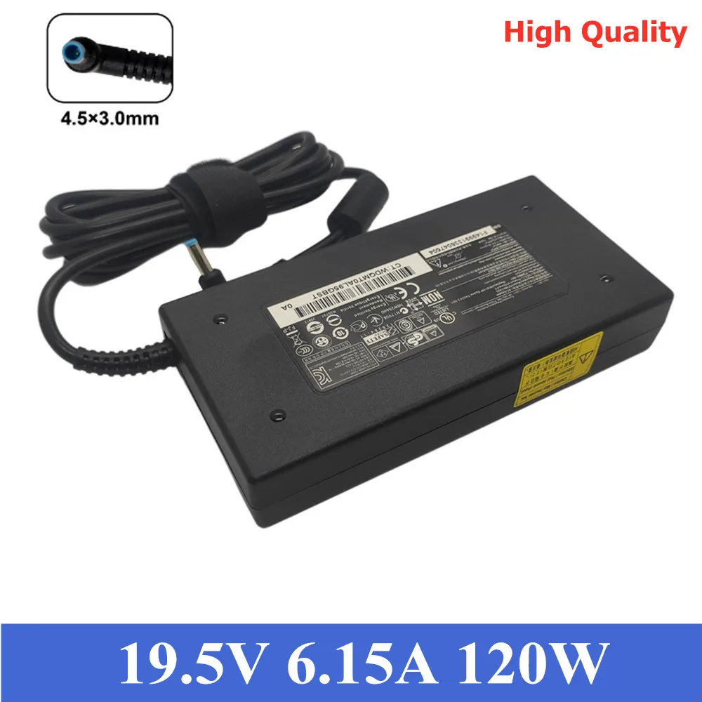 

19.5V 6.15A 4.5*3.0mm Laptop Adapter FOR HP ENVY 15 17 15-J013TX J015T 15-AX033 HSTNN-CA25 120W Charger Notbook Power Supply