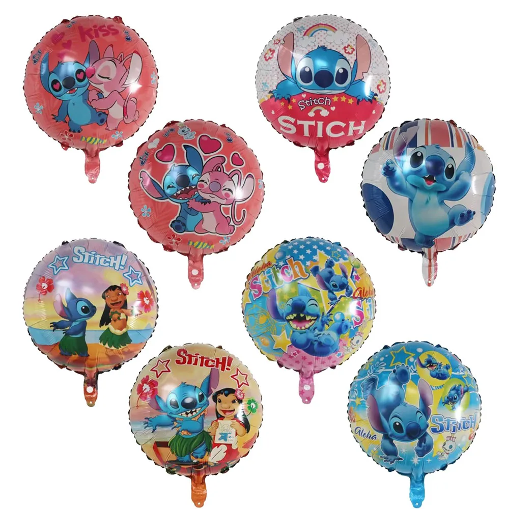 10 PCS Stitch Party Balloons, Stitch Birthday Party Decorations