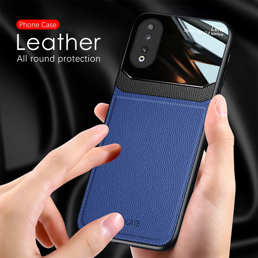 Per Honor 90 Case Pu Leather Silicone Back Fundas Honor90 Honer Xonor 90 5G Rea-An00 Rea-Nx9 2023 Cover Camera Antiurto Capas