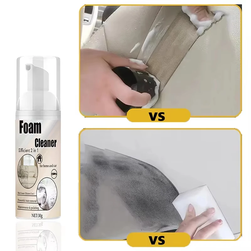 Multifunctional Foam Cleaner for Car Interiors and Leather Seats