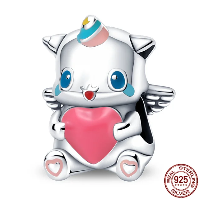 plata charms of ley 925 original Fits original pandora bracelet 925 silver women pendant jewelry galaxy starry sky charms beads PAC094