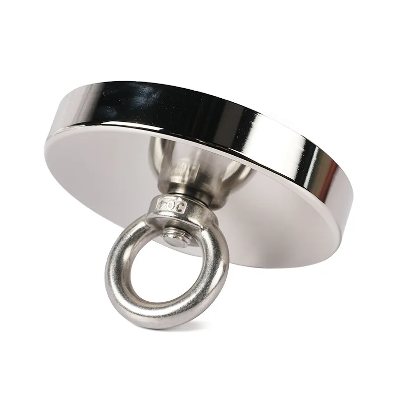 D20 - D90 Search Magnet Ultra Strong Neodymium Magnets Fishing Strong Magnetic Rings Powerful Salvage Magnet Rare Earth Magnets