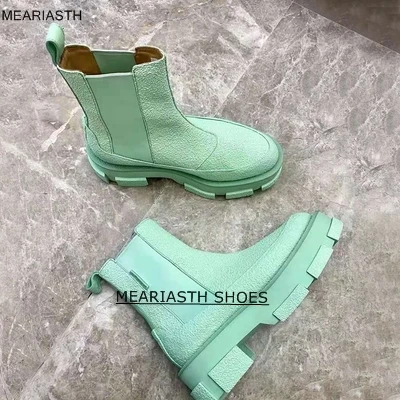 

Brand Ankle Chelsea Boots Women Winter Boots Female Women Shoes Zipper Pu Leather Snow Boot Cool Motorcycle Shoes Botas Mujer