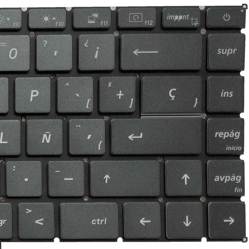 Teclado do Portátil us Espanhol para Msi 15 A10sc219cn A10sc-220cn Branco Retroiluminado V19062 Novo - Imagem 6