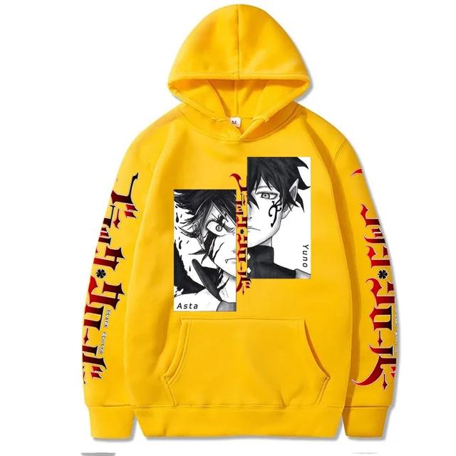 Asta Yuno Hoodie - Black Clover Hoodie 4