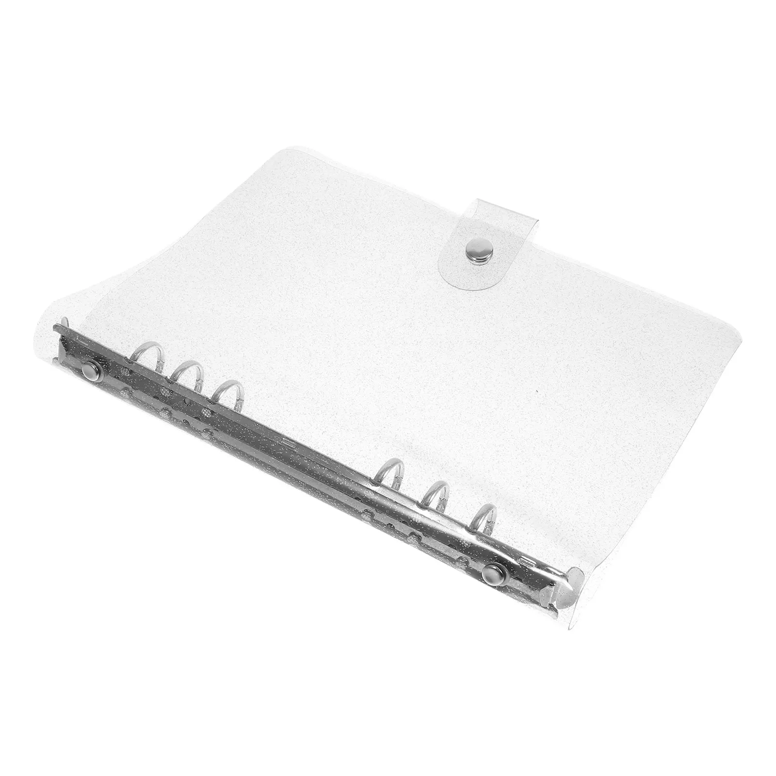1Pcs 루스 리프 쉘 PVC 노트북 커버 핸드북 프로텍터 메모장 케이스 문서 주최자 방수 플라스틱