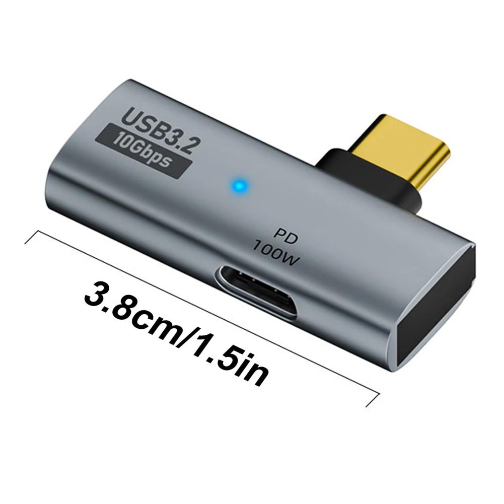 C타입-USB 어댑터 OTG, PD 충전, USB 3.2 데이터 변속기, 최대 10Gbps, USB C 암수 커넥터, 100W, 신제품
