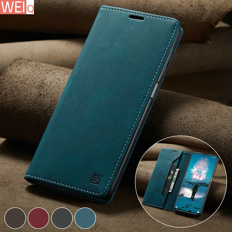

Кожаный чехол-книжка для Xiaomi Mi 10 11 Mi11 T Redmi Note10 9 S 8 Pro Max