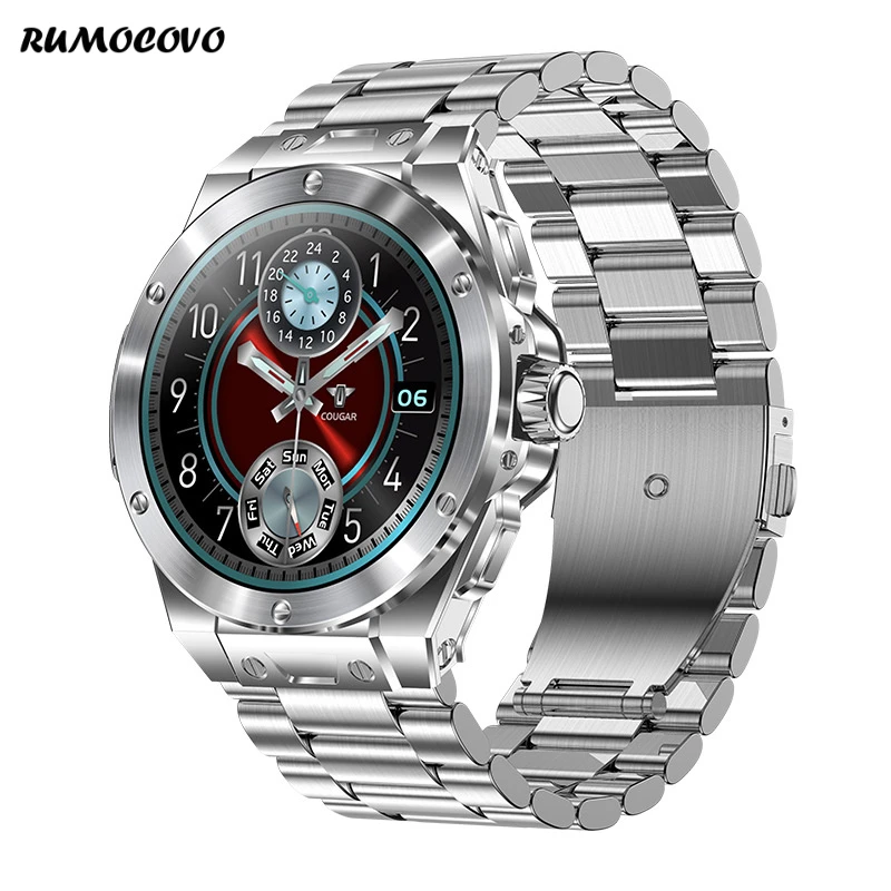 

RUMOCOVO® I79 Smart Watch Men 1.43inch AMOLED HD Screen Bluetooth Call Voice Assistant Heart Rate Monitoring SmartWatch