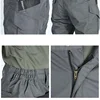 Tactical Uniform Airsoft Clothes Training Suits Camo Workwear Hunting Shirts Cargo Pant Paintball Sets Hiking Pant Men Windproof 3