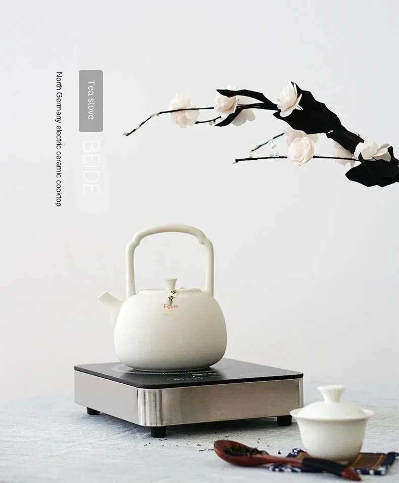 Description Picture 2 of itemElectric ceramic stove, tea stove, making tea, small household induction cooker, making tea, boiling water, mini silent teapot