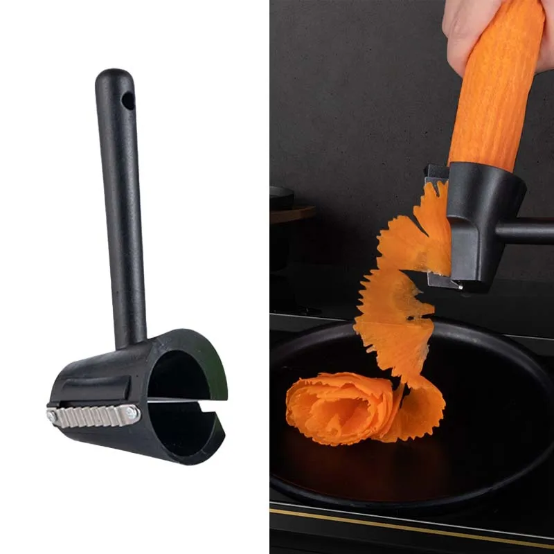 

1PC Spiral Cutter Carrot Radish Potato Slicer Fruits Peeler Carving Flower Device Vegetable Cutter Slicer Tool Kitchen Gadgets