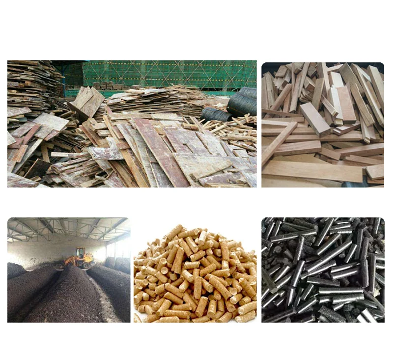 China Leading manufacturer Cheap Biomass sawdust pellet machine High efficiency straw pellet machine feed
