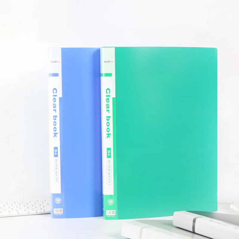 【専用ページ】オーダーファイル2冊 B4 プラスチック予算バインダーファイルフォルダードキュメント
