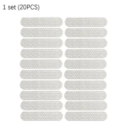 Reflective Night Safety Warning Stickers (Silver)