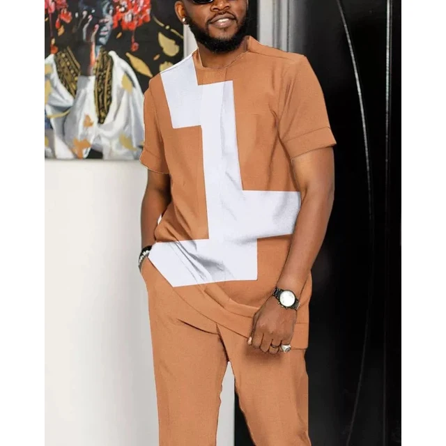 Remi 2 Piece Short Sleeve Kaftan - Image 3