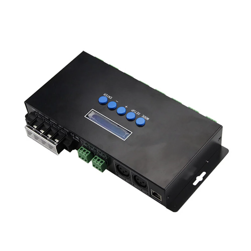 BC-204 Ethernet-SPI DMX Pixel Light Controller - AliExpress