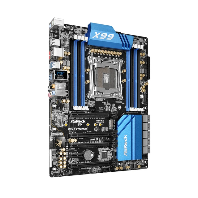 ASRock X99 Extreme4 Motherboard Support i7-6800K 6900K E5 ASRock X99 Extreme4 Motherboard Support i7-6800K 6900K E5