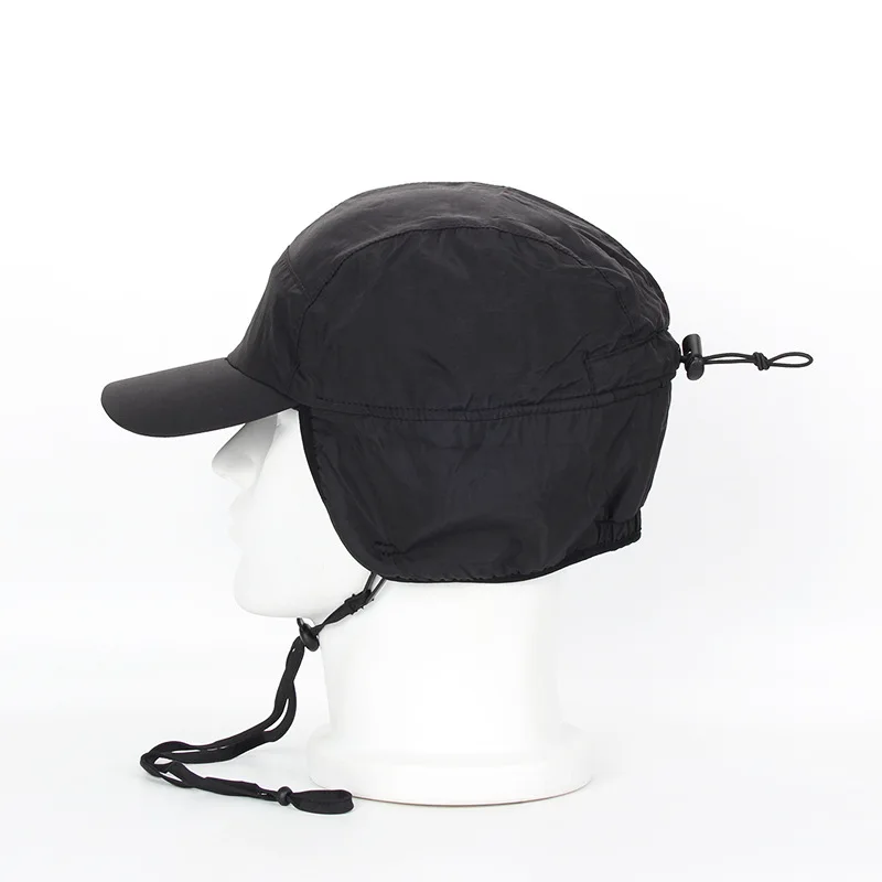 2023 neue Winter Plüsch Verdickt Warme Baseball Caps Für Männer Coldproof Ohrenschützer Hüte Ski Hut männer Radfahren Golf Cap snapback Cap – Detail 6