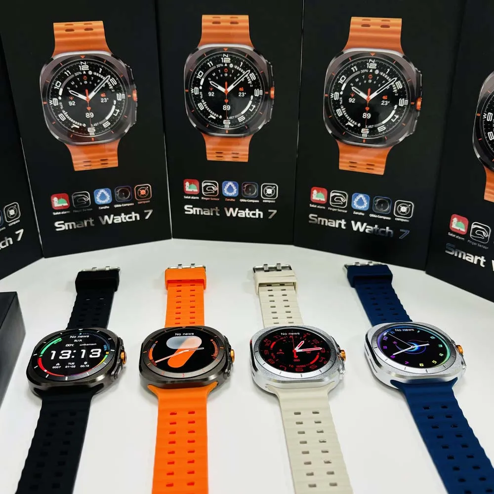 Z7 ultra Smartwatch 1.5inch Screen Sports Modes GPS Compass New Arrival Smart Watch Heart Rate Health Monitoring Double Straps 2