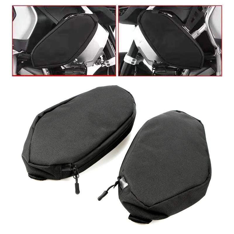 

2pcs for BMW R1250GS R1250 GS 2019-2020 Motorbike Repair Tool Placement Bag Motorcycle Bumper Frame Storage Tool Bag Supplies