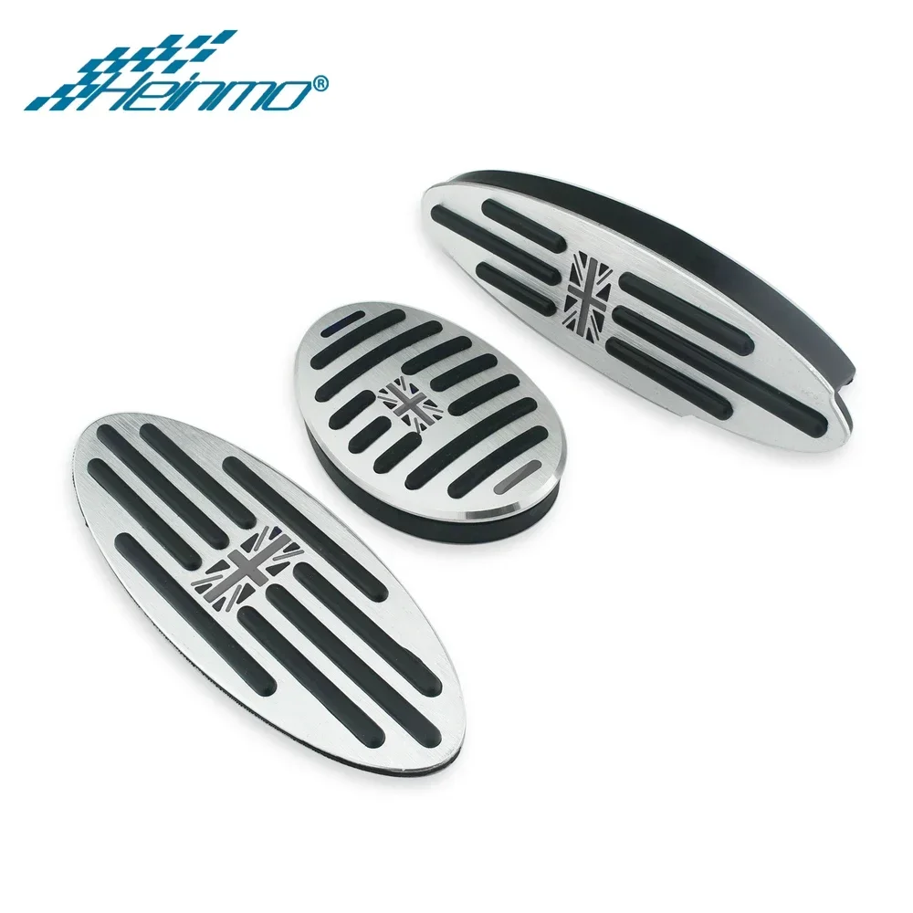 Auto Footrest Pedal Cover For MINI Cooper Countryman Accessories F60 R60 Clubman F54 R55 One R50 R53 R61 F55 F56 Automatic Gear car accessories car pedals pedal cover stainless steel pedal cover