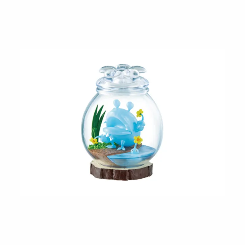 6pcs/Set Pikmin Terrarium Collection 2 Full Set Mini Figure Cute Elf Model Toy Micro Landscape Ornament Desktop Home Decor Gifts