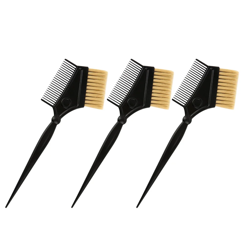 

3pcs Hair Combs Professional Salon Shop Dyeing Combs Supply Hairdressing Combs