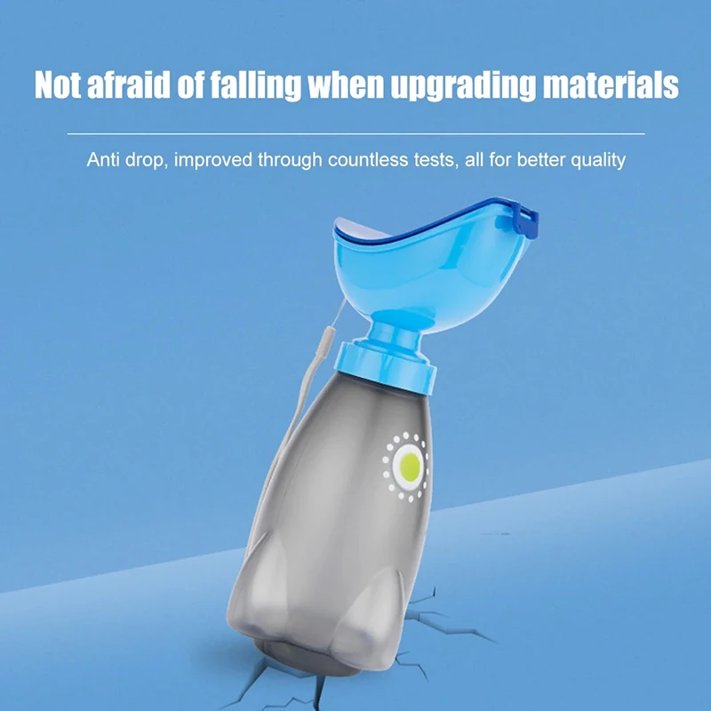 Portable Toilet Car Children's Urinary Kettle Men and Female Babies Leak-proof Toilet 600ml Outdoor Travel Urgent Urine Bag 5