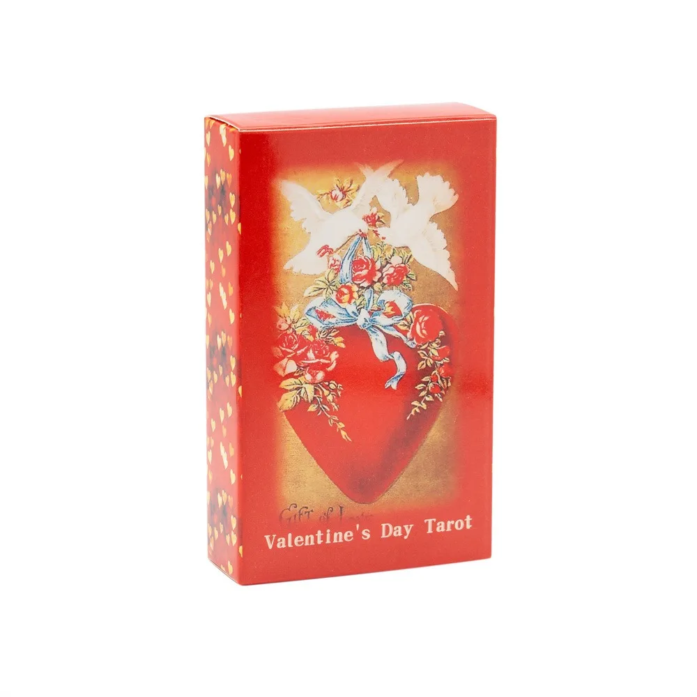 78 Pcs Cards Valentine's Day Tarot Deck 10.3*6cm Vintage