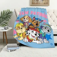 Warm Soft Plush Nap P-PAWs Blankets Sofa rug P-PatrolS for Living hot Room Office Bedroom cute Home Travel Kid Cartoon Gifts 1