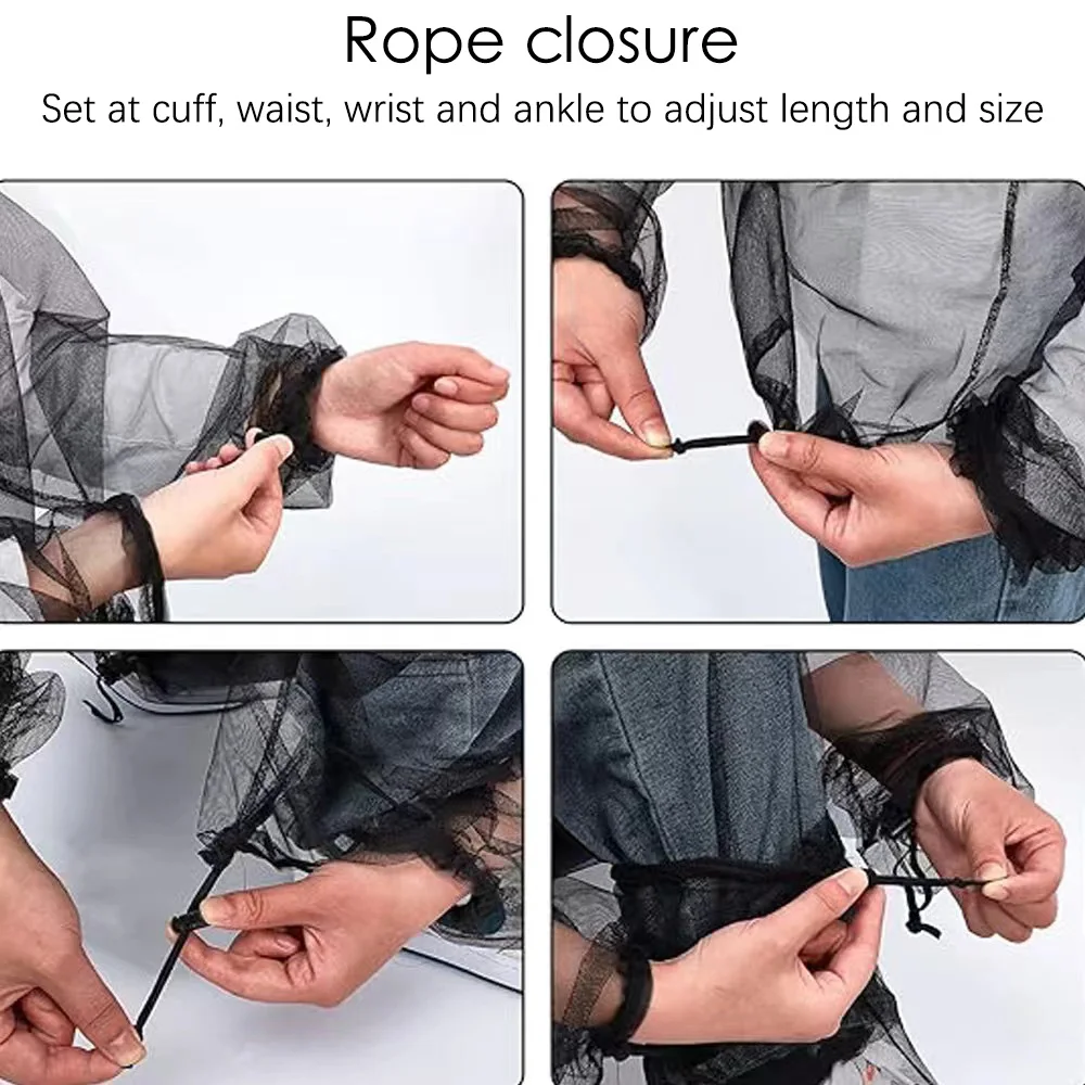 Anti Mosquito Suit with Zipper on Hood