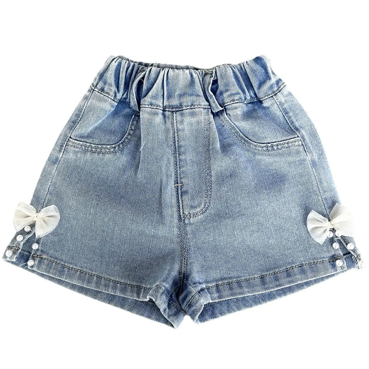 Children's Shorts New Summer Thin Pant Girls Denim Shorts Little Girls Hot Pants Baby Versatile Outwear