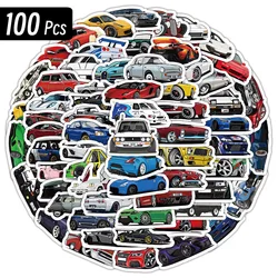 Colorful Waterproof Graffiti Sticker Pack for Racing Cars, Laptops, and More (100pcs)